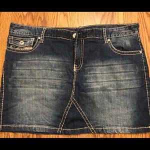 Maurices jean skirt